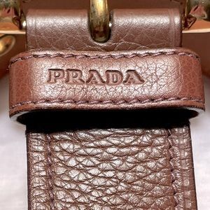 PRADA LEATHER BELT